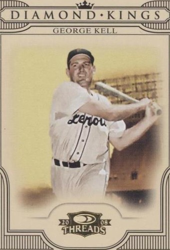 2008 Donruss Threads - George Kell #DK-37