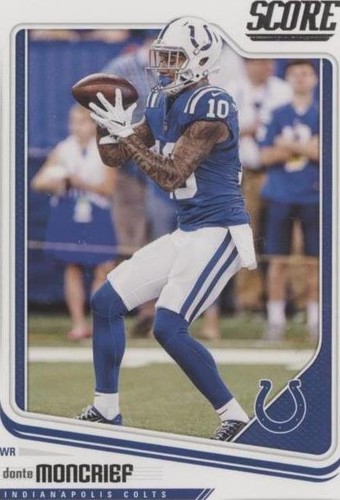 2018 Score Donte Moncrief #141