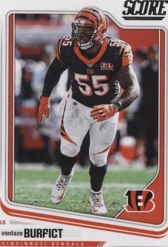 2018 Score Vontaze Burfict #65