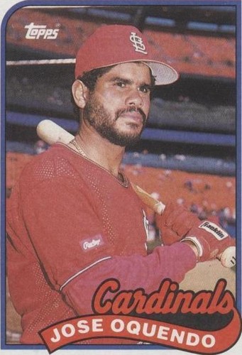 1989 Topps - Jose Oquendo #442