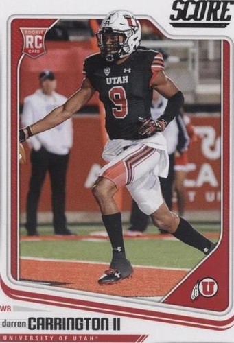 2018 Score Darren Carrington II #428