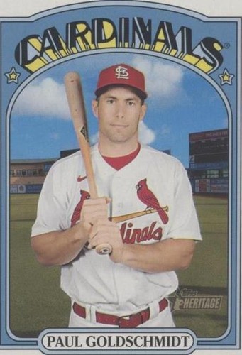 2021 Topps Heritage - Mike Trout Paul Goldschmidt #169