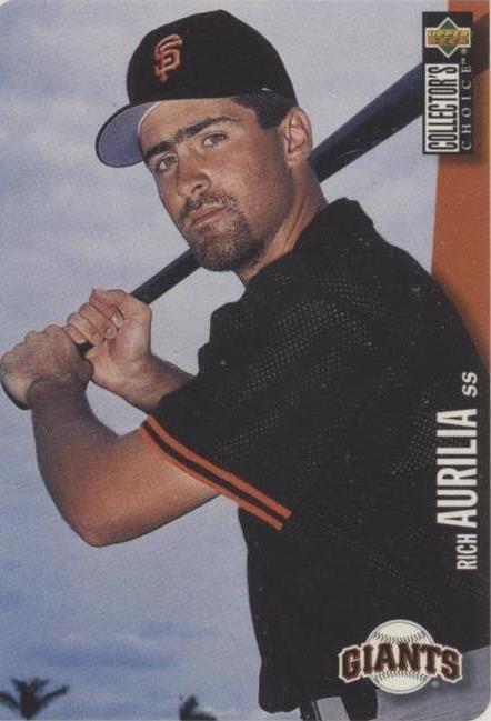 1996 Upper Deck Collector's Choice - Rich Aurilia #719