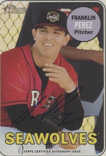 2018 Topps Heritage Minor League Edition - Franklin Perez #ROA-FP
