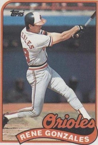 1989 Topps - Rene Gonzales #213
