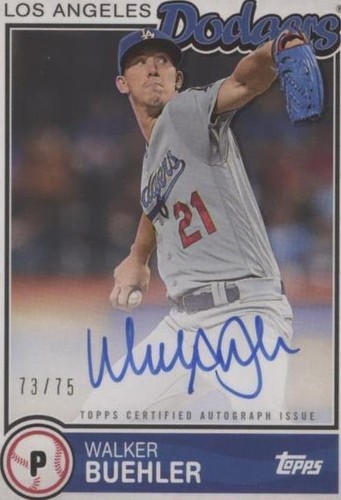 2020 Topps Brooklyn Collection - Walker Buehler #BKA-WBU
