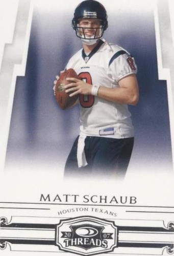 2007 Donruss Threads Matt Schaub #83