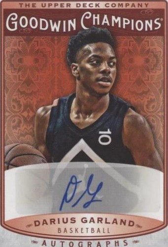 2019 Upper Deck Goodwin Champions - Darius Garland #A-DG