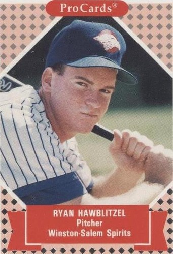1991 ProCards Tomorrow's Heroes - Ryan Hawblitzel #205