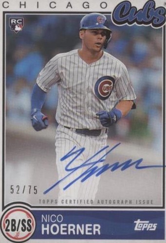 2020 Topps Brooklyn Collection - Nico Hoerner #BKA-NHR