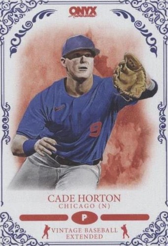 2022 Onyx Vintage Extended - Cade Horton #OVCH