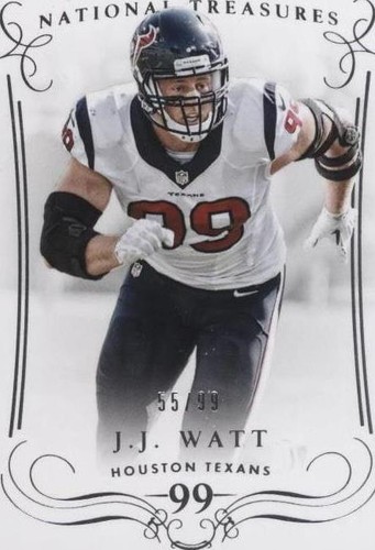 2014 Panini National Treasures J.J. Watt #5