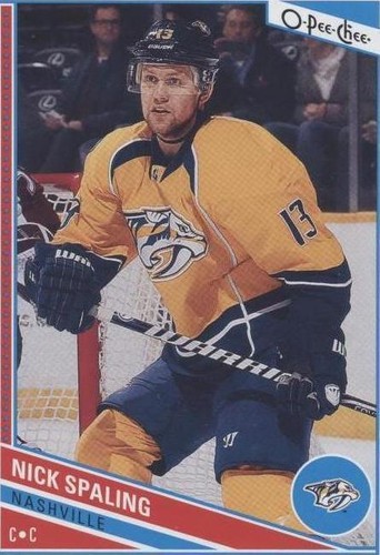 2013-14 O-Pee-Chee - Nick Spaling #12