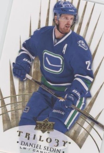 2014-15 Upper Deck Trilogy - Daniel Sedin #58