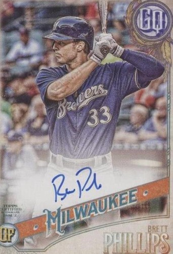 2018 Topps Gypsy Queen - Brett Phillips #GQA-BP