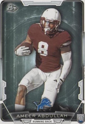 2015 Bowman Ameer Abdullah #33