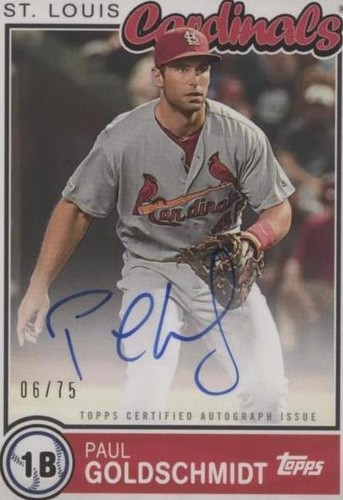 2020 Topps Brooklyn Collection - Paul Goldschmidt #BKA-PGO