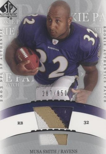 2003 SP Authentic Musa Smith #256
