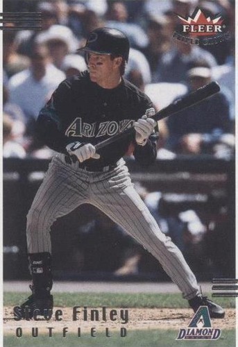 2002 Fleer Triple Crown - Steve Finley #81