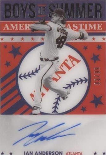 2021 Panini Chronicles - Ian Anderson #BOS-IA