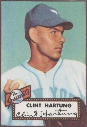 1983 Topps 1952 Reprint Series - Clint Hartung #141