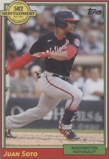 2022 Topps 582 Montgomery Club Set 2 - Juan Soto #2