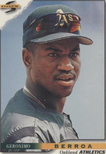 1996 Score - Geronimo Berroa #470