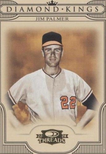 2008 Donruss Threads - Jim Palmer #DK-28