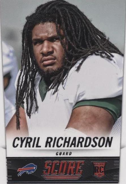 2014 Score Cyril Richardson #355