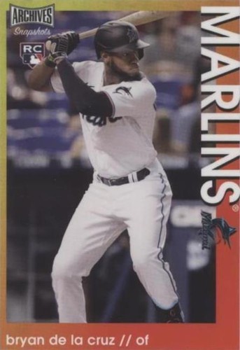 2022 Topps Archives Snapshots - Bryan De La Cruz #48