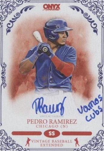 2022 Onyx Vintage Extended - Pedro Ramirez #VAPR