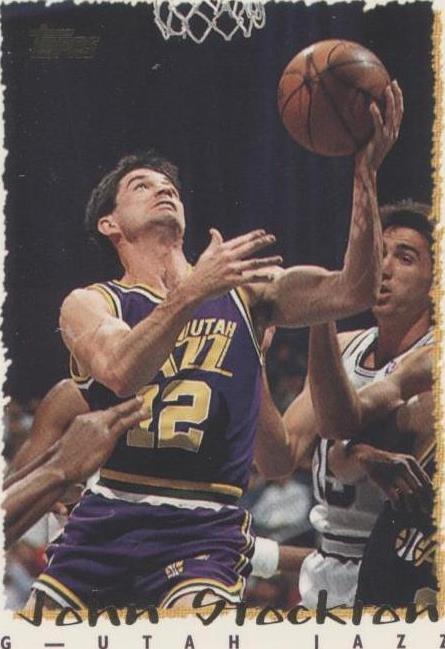 1994-95 Topps - John Stockton #225