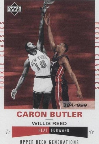 2002-03 Upper Deck Generations - Caron Butler/Willis Reed #202