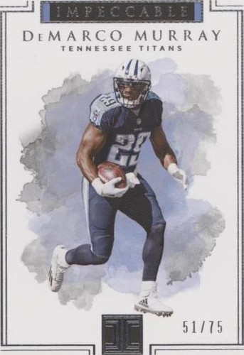 2017 Panini Impeccable DeMarco Murray #63