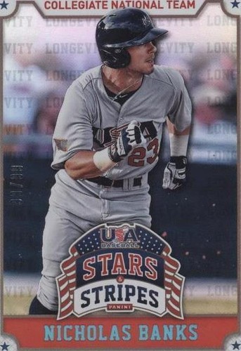 2015 Panini Stars and Stripes Longevity - Nick Banks #77