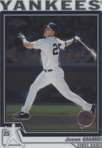 2004 Topps Chrome - Jason Giambi #150