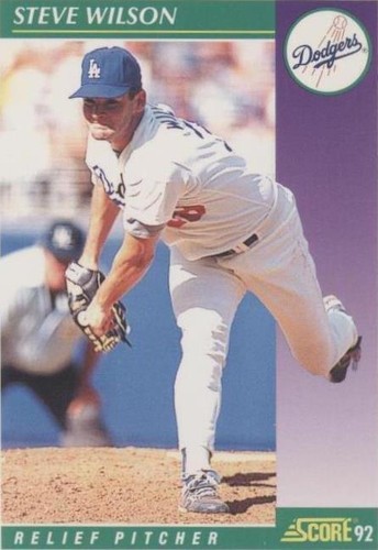 1992 Score - Steve Wilson #812