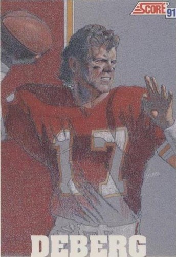 1991 Score Steve DeBerg #629