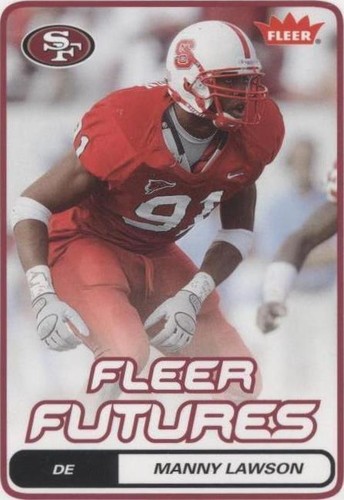 2006 Fleer Manny Lawson #165