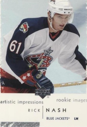 2002-03 Upper Deck Artistic Impressions - Rick Nash #95