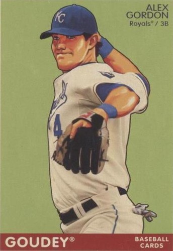 2009 Upper Deck Goudey - Alex Gordon #85