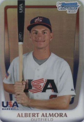 2011 Bowman Chrome - Albert Almora #18U-1