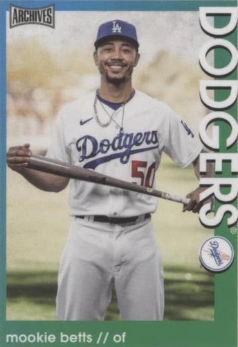 2022 Topps Archives Snapshots - Mookie Betts #31