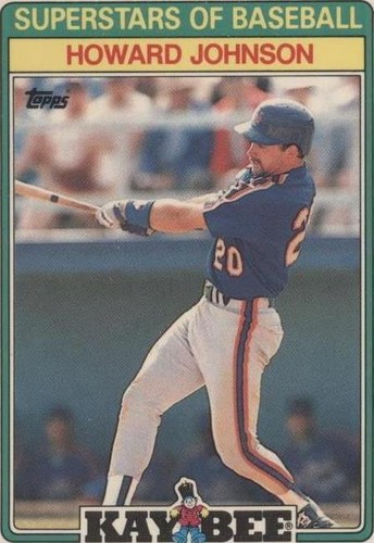 1988 Topps Kay Bee Toys Superstars of Baseball - Howard Johnson #14