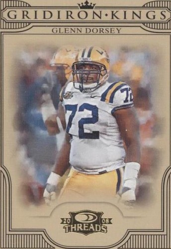 2008 Donruss Threads Glenn Dorsey #CGK-17