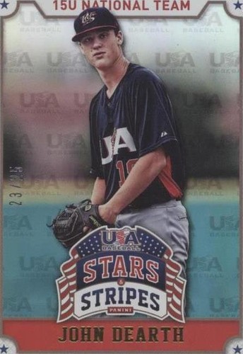 2015 Panini Stars and Stripes Longevity - John Dearth #53