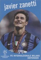 2022-23 Topps UEFA Club Competitions Javier Zanetti #59-29