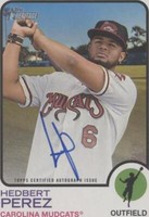 2022 Topps Heritage Minor League Edition - Hedbert Perez #ROA-HP