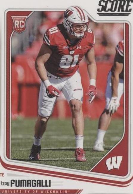 2018 Score Troy Fumagalli #427