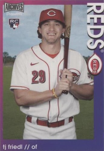 2022 Topps Archives Snapshots - T.J. Friedl #12